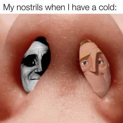 Uh! Common cold sucks.