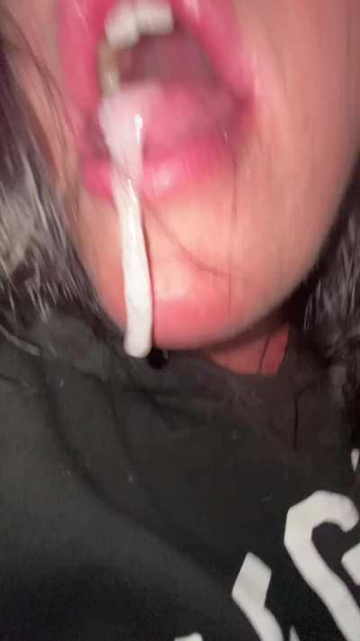 Showing my hubby how much of a load I took from a stranger ;)