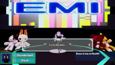 I added a Trainer based on Emi to my creature collecting game.