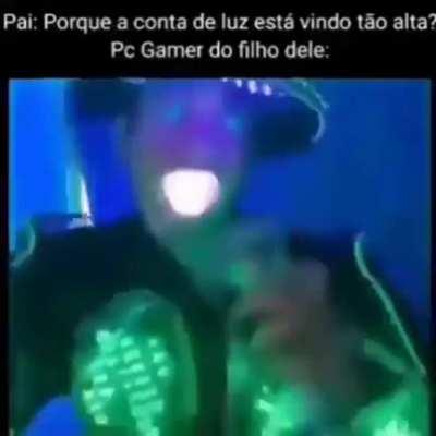 filho... por que a conta de luz está tão alta?