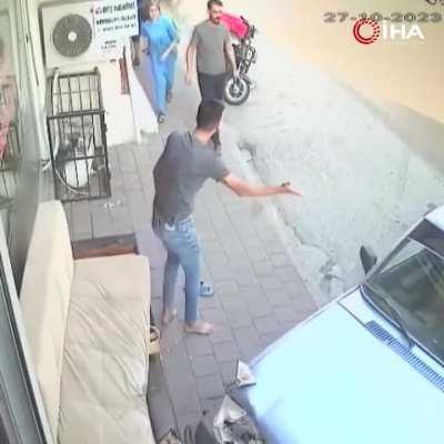 Not the best way to wake someone up