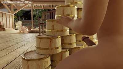 Steamy night with Ino