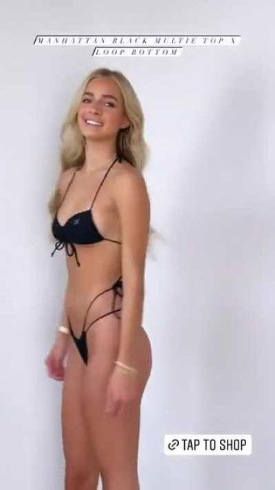 WOW (2/2) - New blonde babe (name/@?)