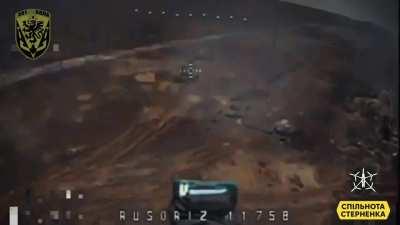 UA POV: Russian tanks explodes from fpv drone impact