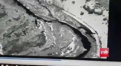 Afghan helicopter shot down by militants, killing 9 inside. March 18th, 2021. Wardak province, central Afghanistan.