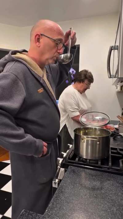 My wife's soup is my favorite.