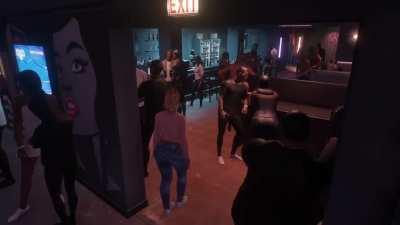 Nightclub experience in GTA 6. More recent footage so its closer to what the finished graphics will look like