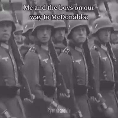 Time to get that big mac