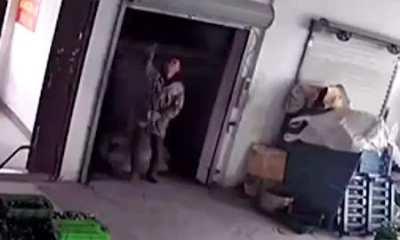 Lucky factory worker