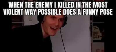 Enemy's do be making funny poses now