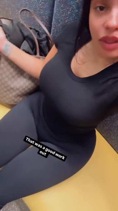 Looking sexy after a workout