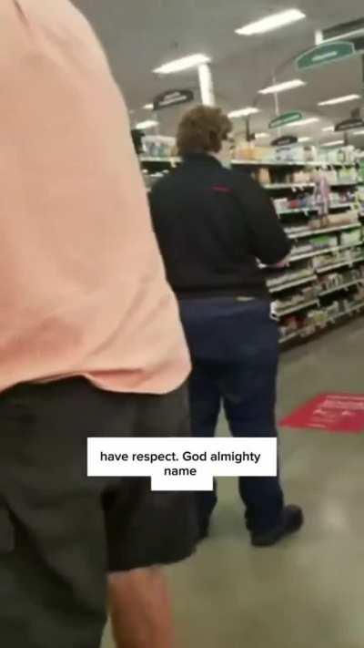 Prophet Karen goes shopping