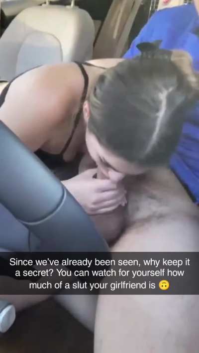 The main thing is that her boyfriend doesn’t see her :)