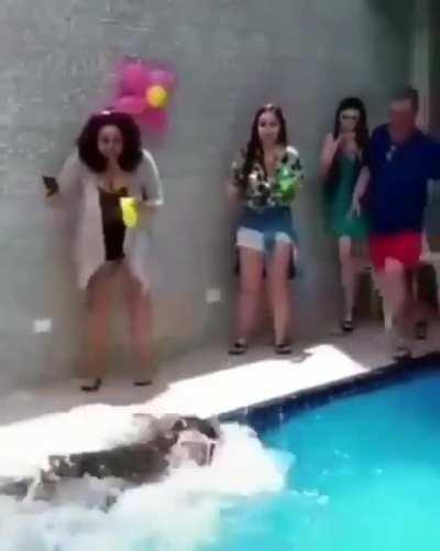 HMC after i try to help the lady who just fell into the pool