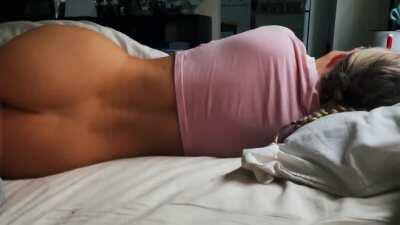 Waking up with a cock inside me is always a pleasant surprise. [mf]