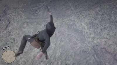 [Red Dead Redemption] John Marston trying to go to space