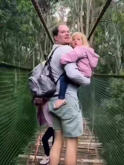 steady hands on an incoming monkey