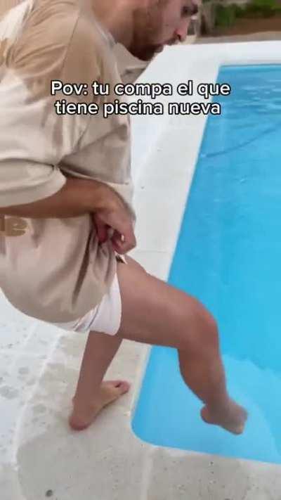 Xokas si tuviera una piscina...