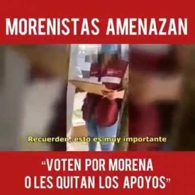 Así compran votos los morenacos