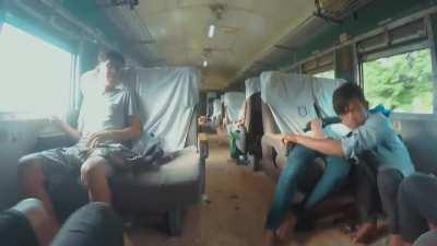 (Not sure/101BPM) A Train in Myanmar Gets Looooow