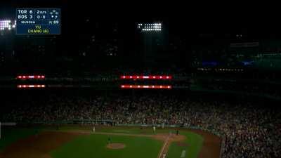 [Highlight] Yu Chang hit his 6th homer of the season to cut the Blue Jays lead to just 3-runs