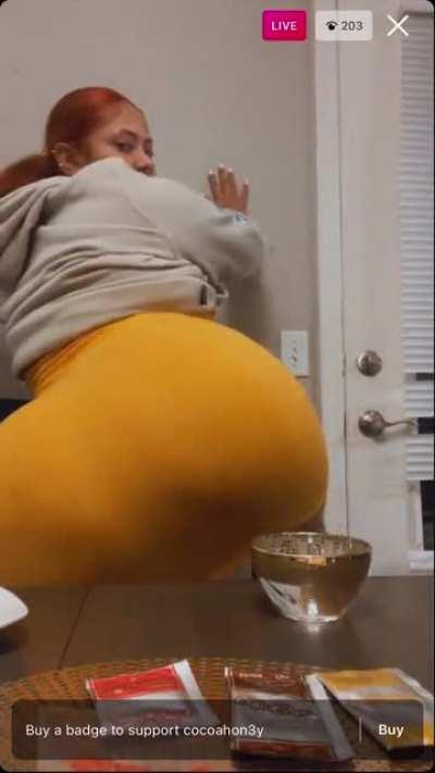 At this point I feel like she’s just BEGGING to get fucked doggystyle 😅 seems like she ain’t been fucked ina while the way she be actin 🤔 she be horny as hell 😂😅😈