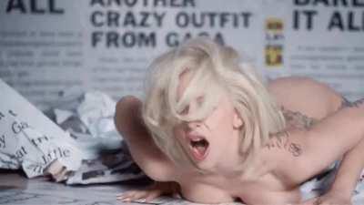 Anyone want to caption this as Lady Gaga is getting fucked by a ghost in a music video shoot?