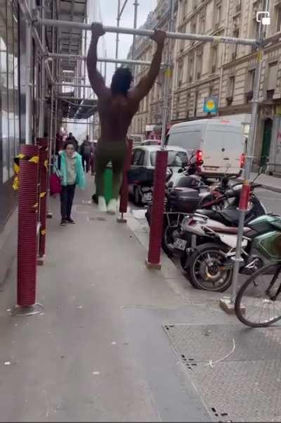 F**k pedestrians and f**k your child, I’m training