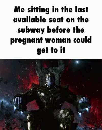 Pregnant woman should had got there faster