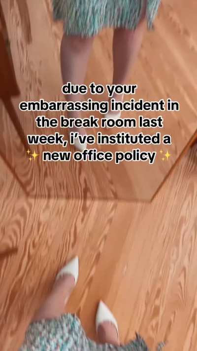 you're so lucky to have Me as your femdom boss...