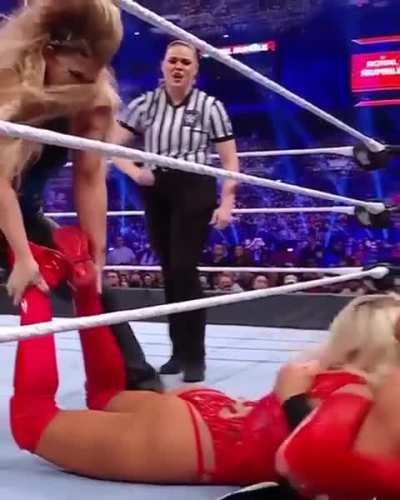 Maryse at Royal Rumble 2022