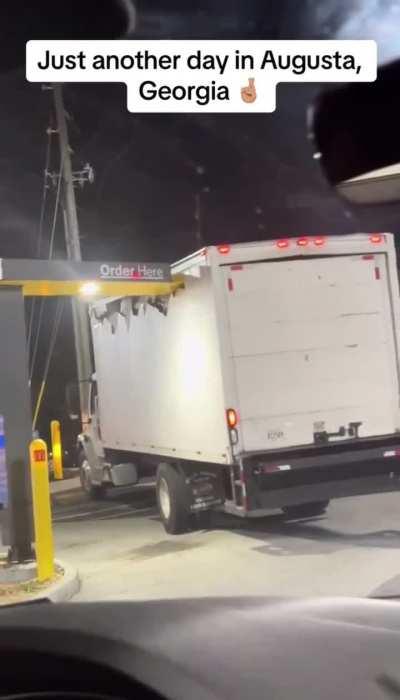 to pick up some McDonald’s 