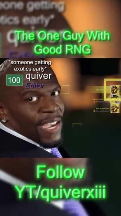 The One Guy With Good RNG