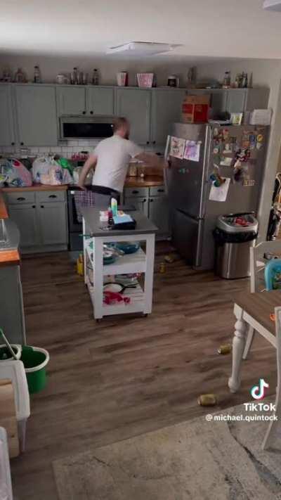 Pretty good scare but he could have died.