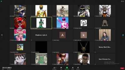 Power rangers zoom meeting version (ctto)