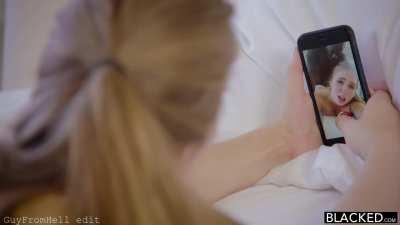 Wife sending a video to husband