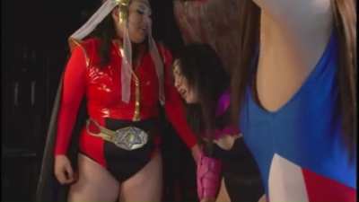 ZDAD-67 Japanese Heroine Boobs Attack Part 4