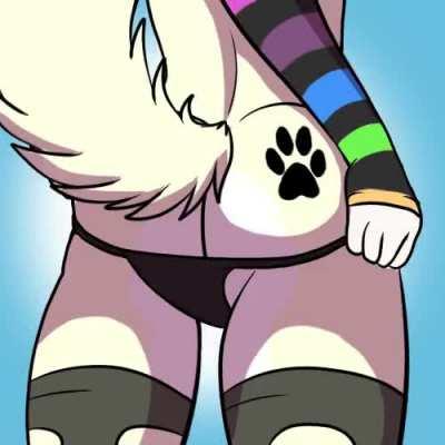 Enjoy some tail shake with your booty bounce (artist is Mark_Haynes)