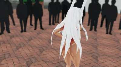 Futanari Mirko (MMD Lepus) [My hero academia]