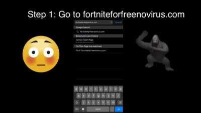 How to get Fortnite for free 🤪 فورتنايت الكمبيوتر فيروس سيئة 2018 Tutorial 😆😲😲