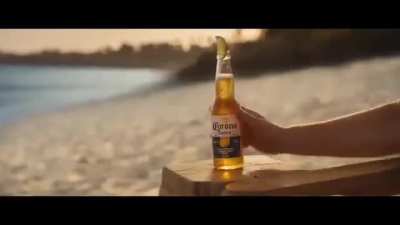 At last The Corona Commercial staring Javi Gutierrez 