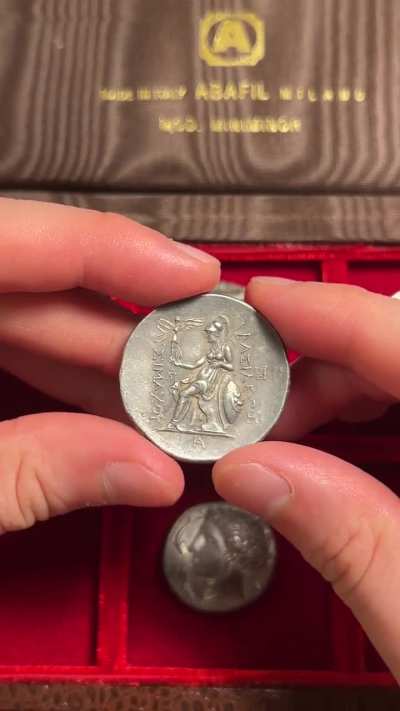 My Lysimachos tetradrachm