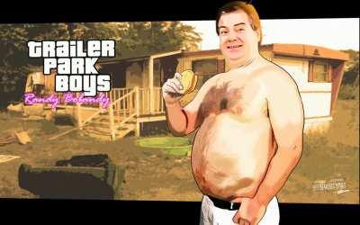 Finished Randy Bobandy GTA loading screen art