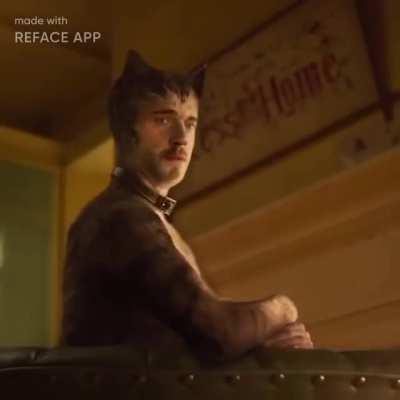 So I turned Pewds into the character from Cats movie.