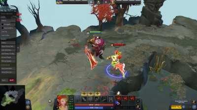 Having fun with Skeleton King's new attack animations.