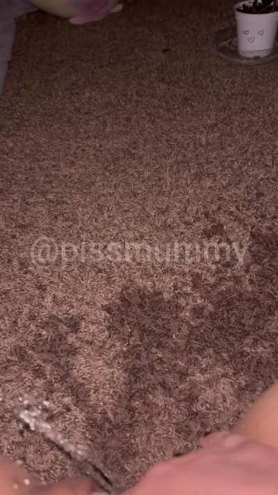 Peed on my sisters carpet because her bathroom was taken 