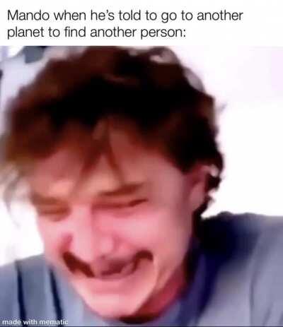 The dude needs a break