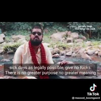 Can we get this Indian Guru on?