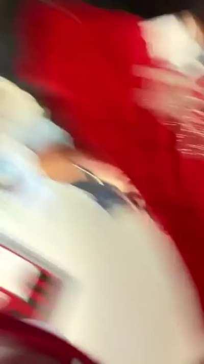 Teacher attacks student for walking in hallway