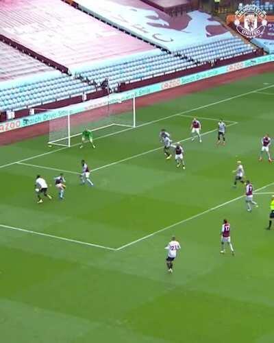 Rashford's elastico + nutmeg against Villa!